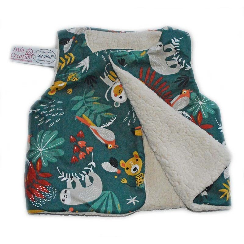 Gilet berger Papaya vert