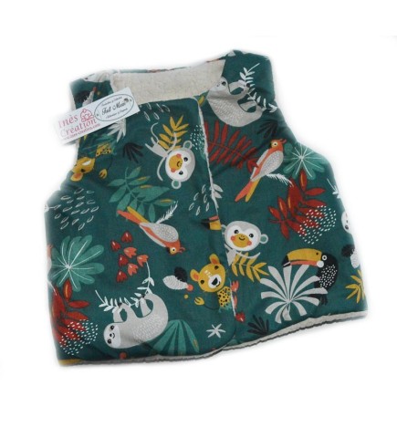 Gilet berger Papaya vert