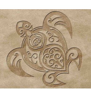 Matoir cuir 3D Tortue Tribla