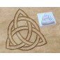 Tampon argile pâte à modeler cuir 3D Triskel