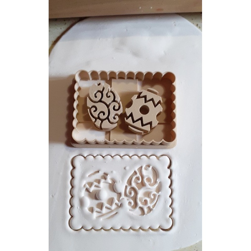 Emporte-pièce biscuit oeuf de pâques