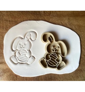 Emporte-pièce Lapin de Pâques imprimé en 3d