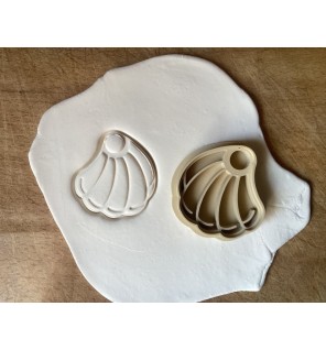 Emporte-pièce coquillage imprimé en 3d
