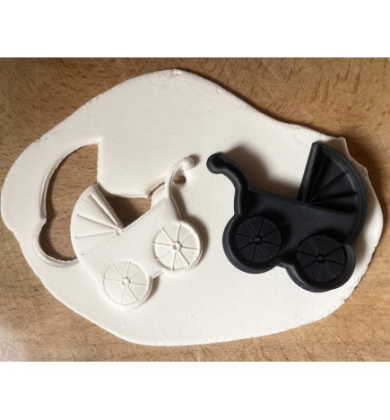 Emporte-pièce Landeau Bébé