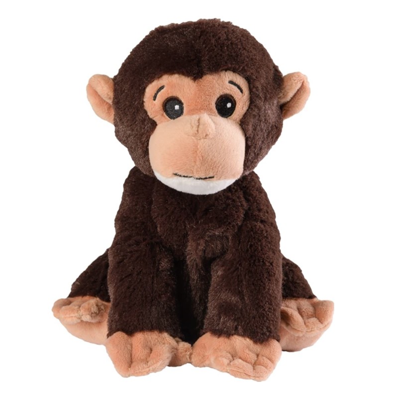 Bouillotte gorille aux grains de blé et fleurs de lavande Française