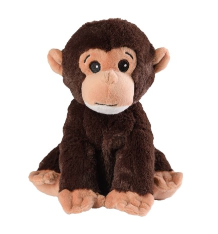 Bouillotte gorille aux grains de blé et fleurs de lavande Française