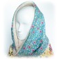 Snood Echarpe Tubulaire en Sherpa Anisley Menthe Rose