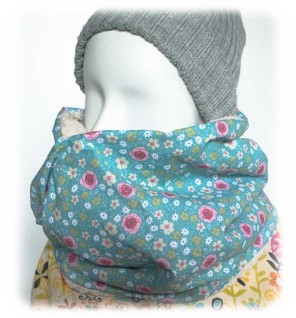 Snood Anisley Menthe Rose