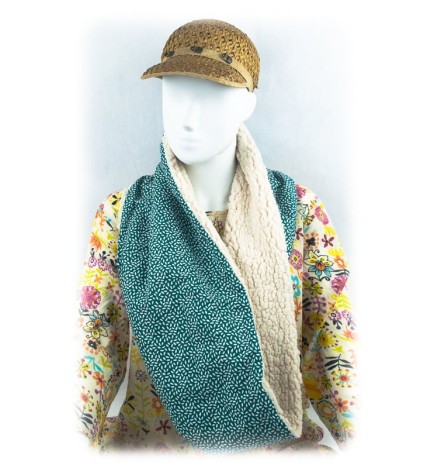 Snood Stili vert canard