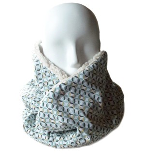 Snood Echarpe Tubulaire en Sherpa Zéléo