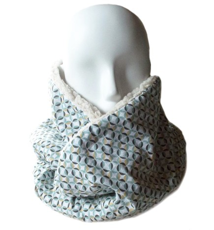 Snood Echarpe Tubulaire en Sherpa Zéléo